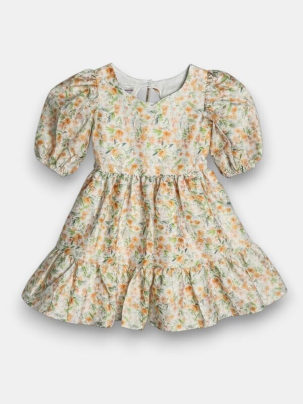 2.The Petal Pixie Dress Orange The Petal Pixie Dress