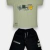 Boys "Passion" Cargo Short Set