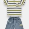 Boys Safari Stripe Two Piece set