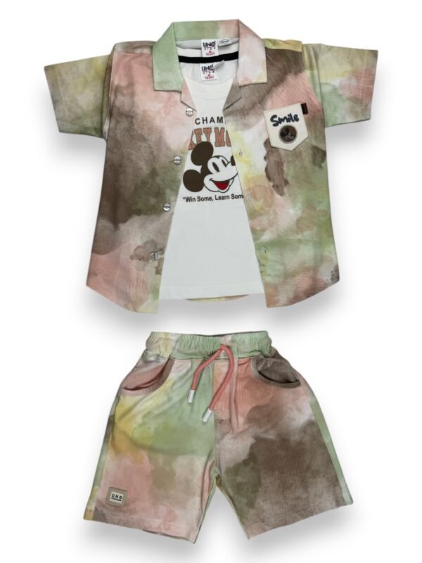 "Smile" Tie Die 3 Piece Set