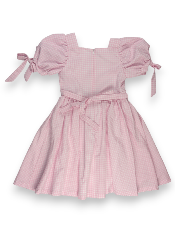 Pink bc Meadow Breeze Checkered Dress