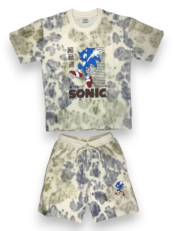 Sonic Tie-Die Short Set
