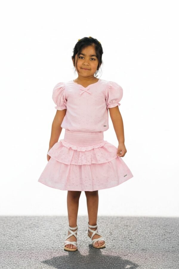 Girls' Primrose Eyelet Top