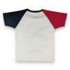 "Dino-Mite" Tricolor Graphic T-Shirt (Natural Cotton)